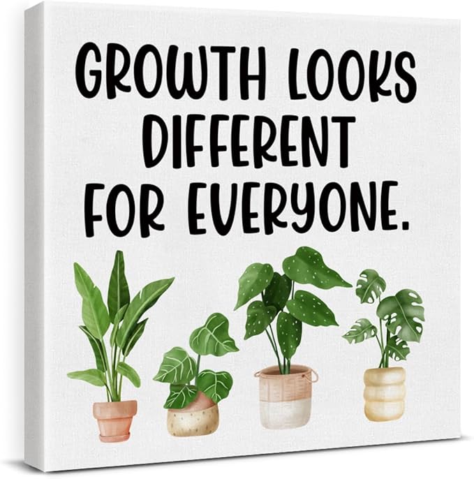 Motivational Wall Art Classroom Decor, Inspirational Mental Health Posters