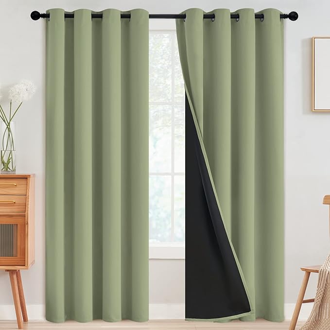 SimpleHome 100% Blackout Curtains