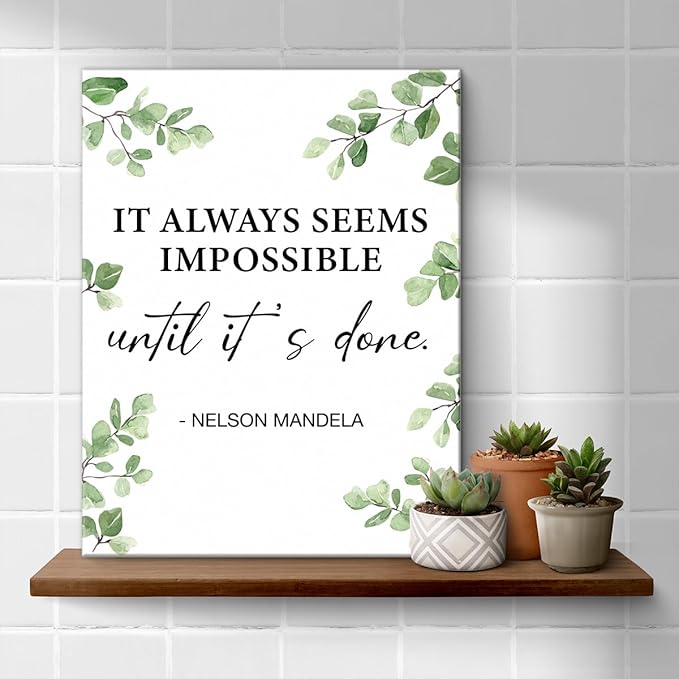 Inspirational Wall Art Motivational Painting Wall Decor