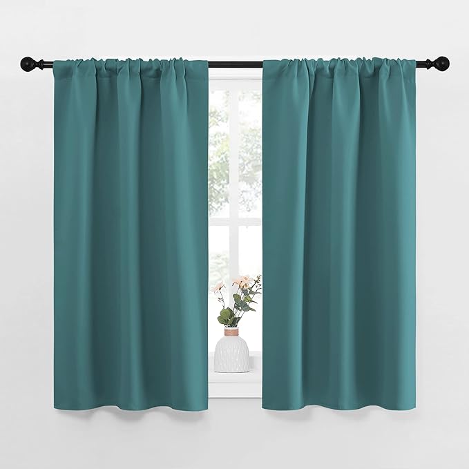 NICETOWN Kitchen Curtains, Privacy & Light Block Out Window Curtains & Drapes
