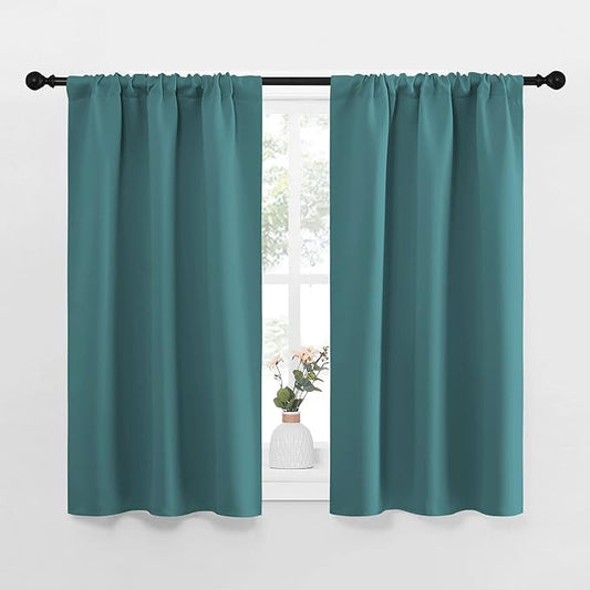 NICETOWN Kitchen Curtains, Privacy & Light Block Out Window Curtains & Drapes