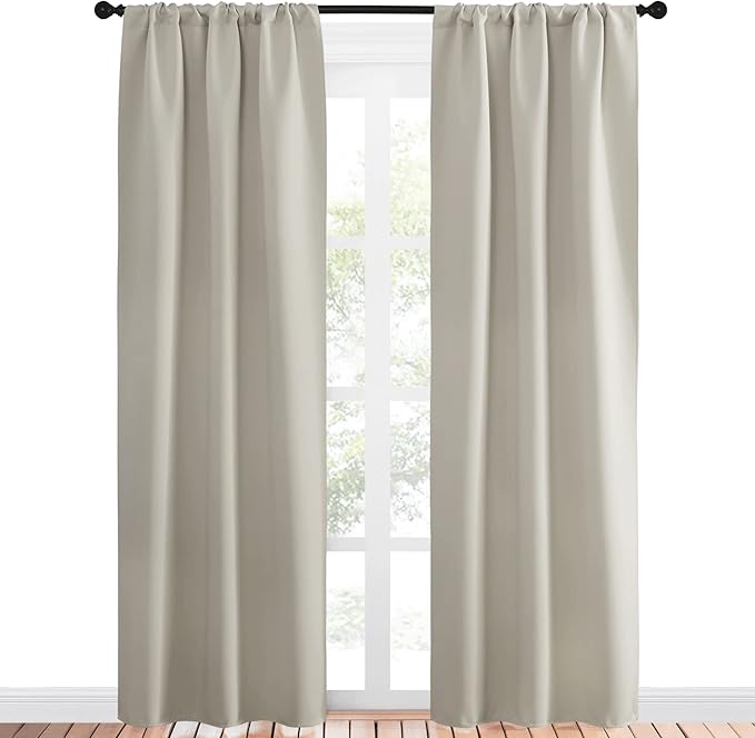 NICETOWN Blackout Curtains for Living Curtains, Room Darkening Window Curtain