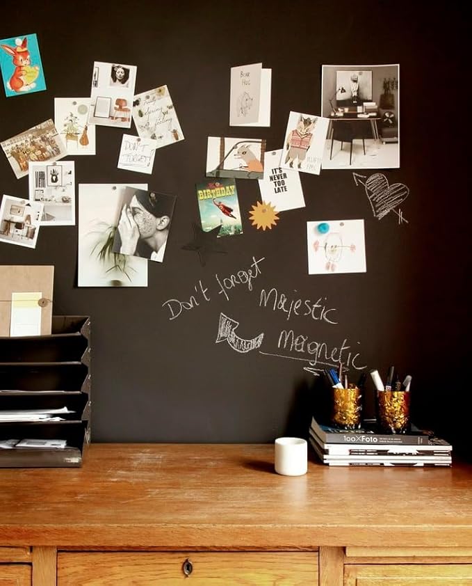 Magnetic Chalkboard Contact Paper