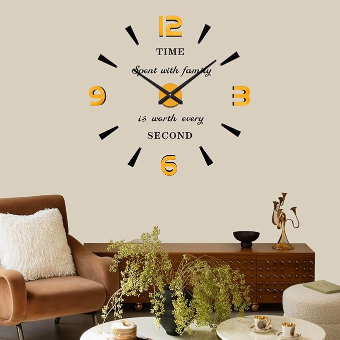 VANGOLD Wall Clock Oversized Wall Clock