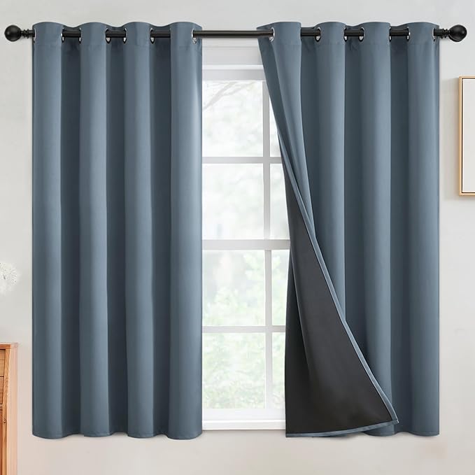 SimpleHome 100% Blackout Curtains