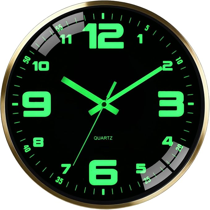12-inch modern silent wall clock