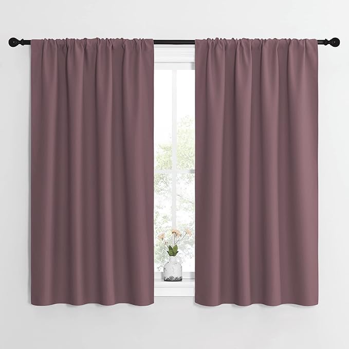 NICETOWN Kitchen Curtains, Short Blackout Curtains & Drapes, Home Decoration