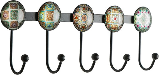 Boho Coat Rack Wall Mounted