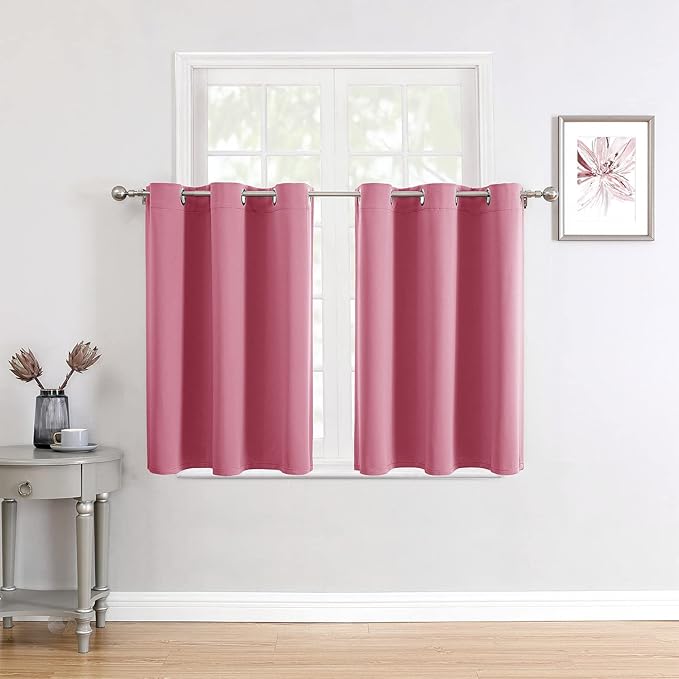 ChrisDowa Small Window Curtains