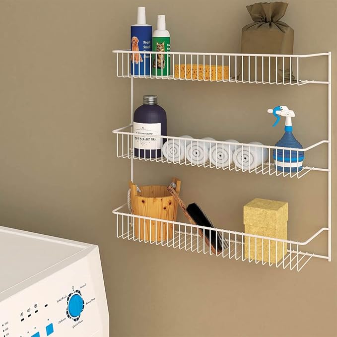 ClosetMaid 3-Tier Hanging Wall Mounted Metal Rack