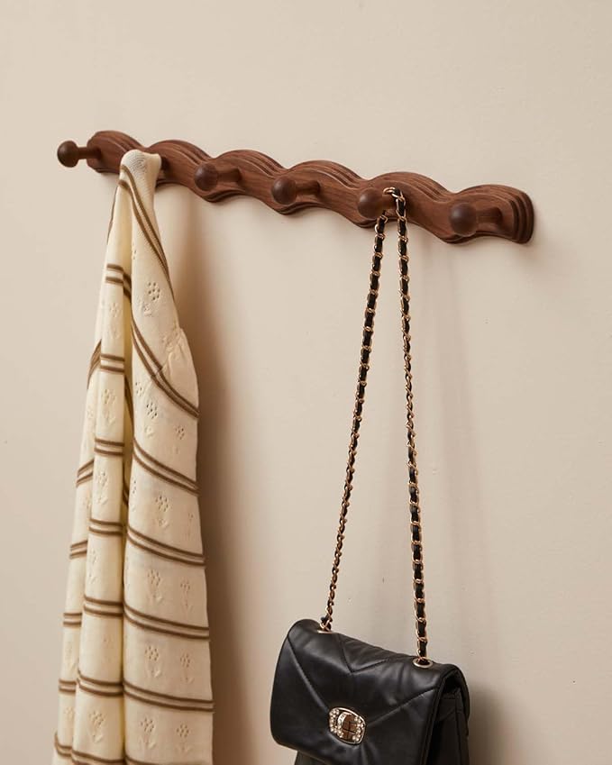 Wood Coat Rack Wall Mount