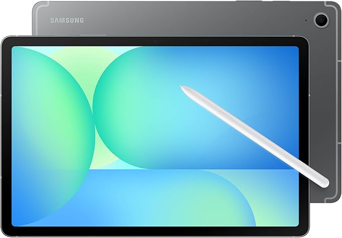SAMSUNG Galaxy Tab S10 FE 256GB WiFi Android Tablet, Large Display, Long Battery Life, Exynos 1580 Processor, IP68 Water-Resistant, 90 Hz Refresh, S Pen for Note-Taking, US Version, Gray
