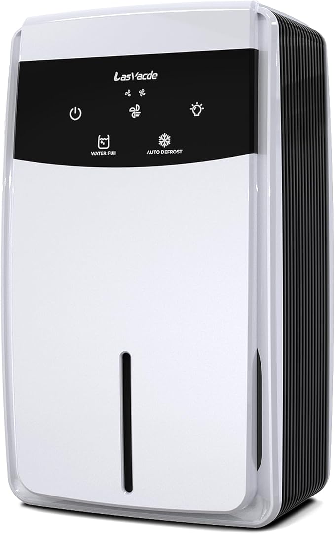 Dehumidifier for Bathroom with Drain Hose, 95 OZ Dehumidifiers for Home Bedroom Basement & RVï¼Auto Shut-off