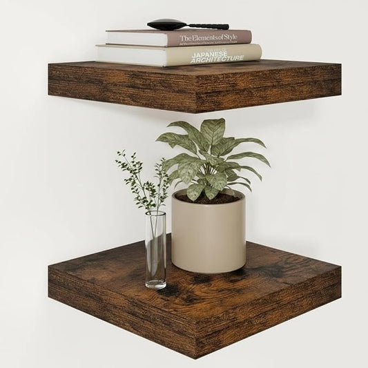 Vivelove 12" Deep Floating Shelves