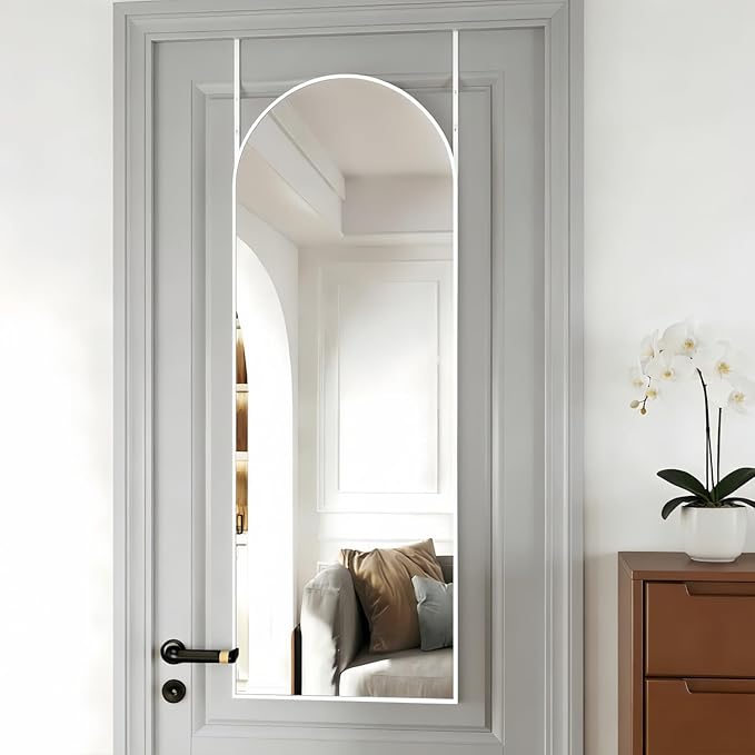 Door Mirror, Arched Full Length Mirror Over The Door, Wall Mirrors