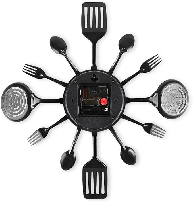 16 Inch Cutlery Kitchen Wall Clocks