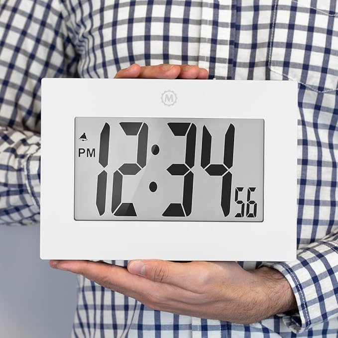 MARATHON Large Digital Wall Clock