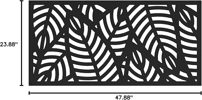 2'x4' Sanibel Decorative Screen
