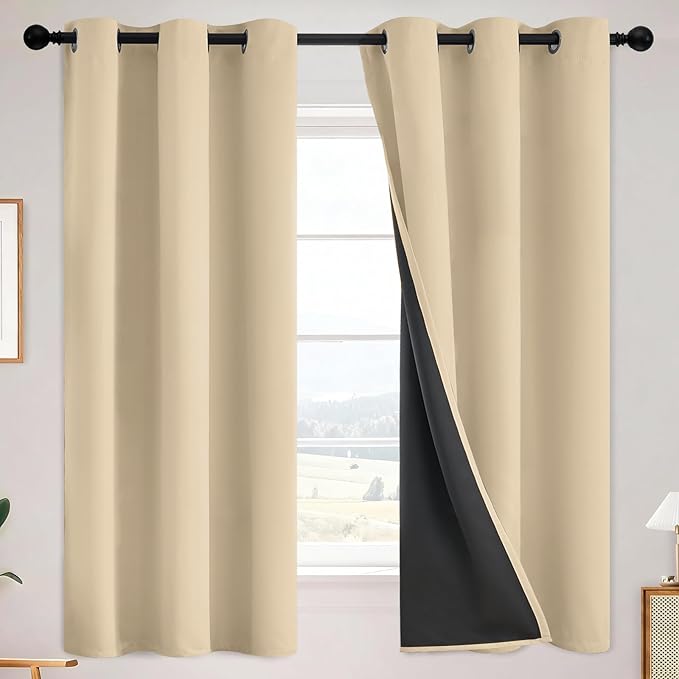SimpleHome 100% Blackout Curtains