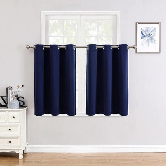ChrisDowa Small Window Curtains