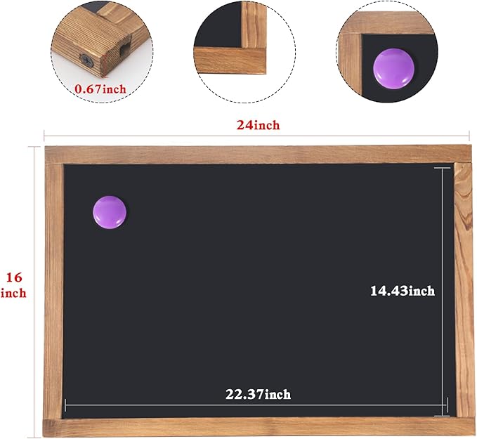 Magnetic Chalkboard Large Chalkboard
