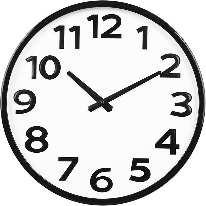 Crosstime 16 Inch Wall Clock