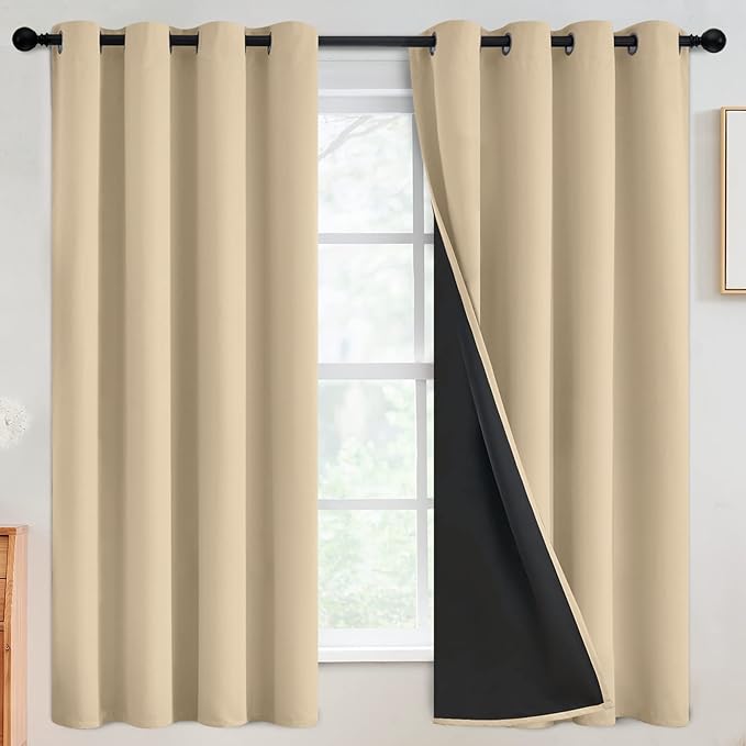 SimpleHome 100% Blackout Curtains