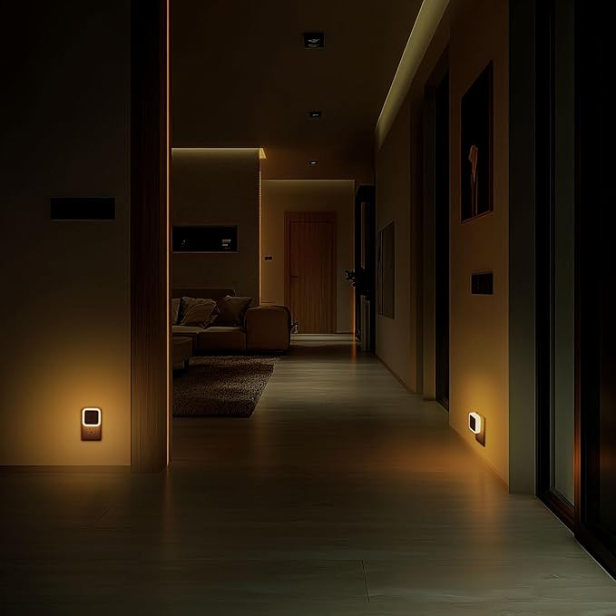 Sujeet Night Light, Night Lights Plug into Wall 4-Pack, Nightlight Plug in