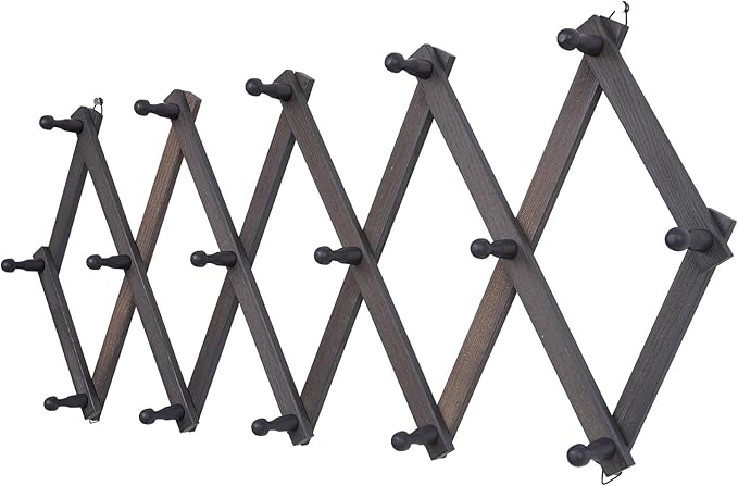 SCUNDA Rustic Wall Mounted Hat Rack