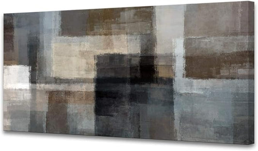 Cao Gen Decor Art A62475 Canvas Prints Abstract Wall Art Print Paintings Grey