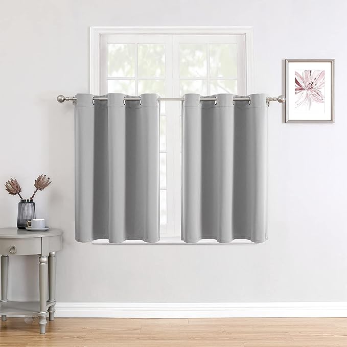ChrisDowa Small Window Curtains