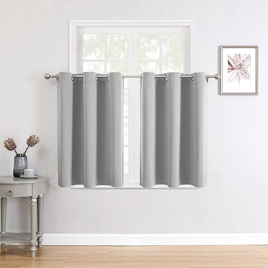 ChrisDowa Small Window Curtains