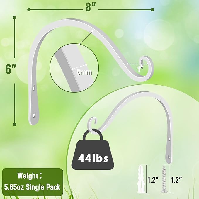 FEED GARDEN Heavy Duty Plant Hooks