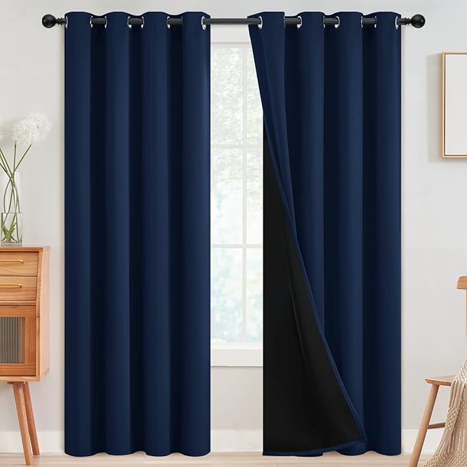 SimpleHome 100% Blackout Curtains