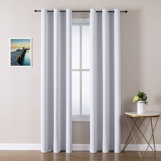 ChrisDowa Grommet Room Darkening Curtains