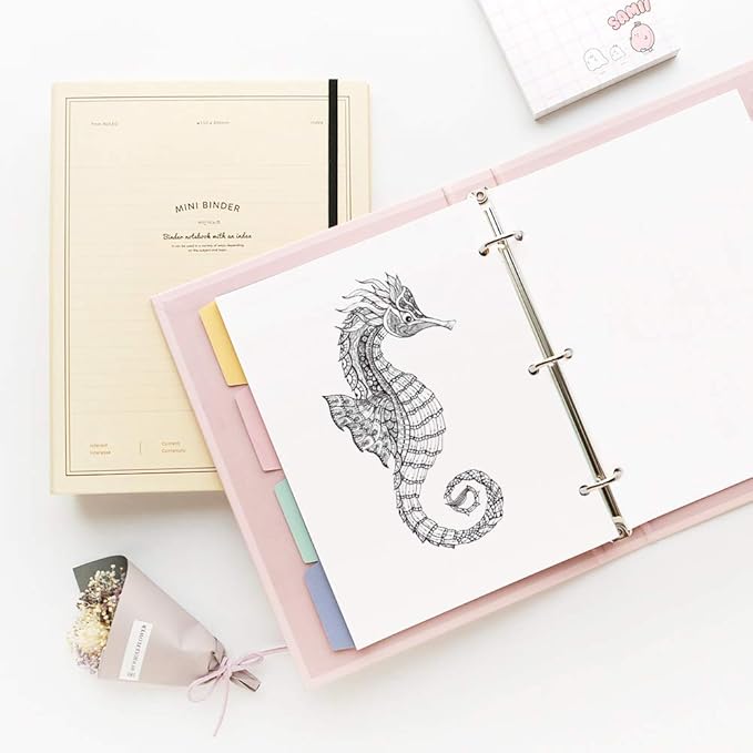 A5 Filler Paper, 3 Hole Planner Refills, Organizer, Binders, Total 100 Sheets/200 Pages, 100gsm, Blank, White Paper, 5.8 x 8.2 Inch, 3 Hole Filler Paper, Mini Binder Refills, Fit 3 Hole Binder Only