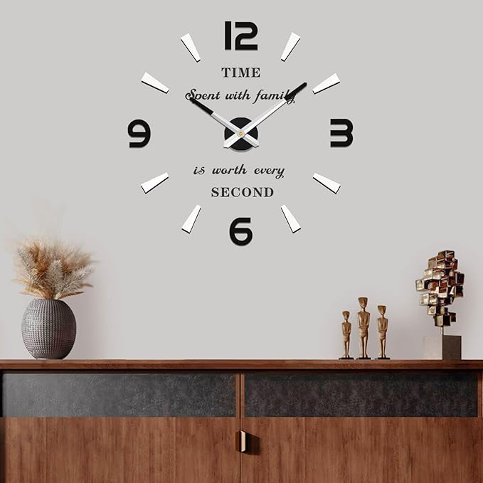 VANGOLD Design framless Clock for Kitchen
