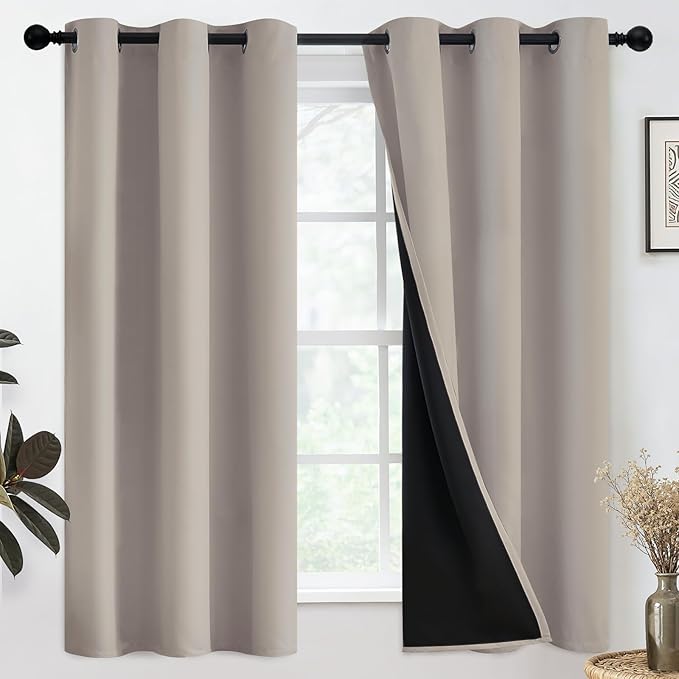 SimpleHome 100% Blackout Curtains