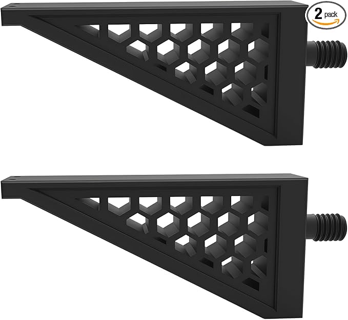 Storage Shed Shelf Brackets Compatible with Suncast,for Hanging Storage Shelves Organizer Accessories,for Garage & Outdoor Organization,Brackets Only (2)