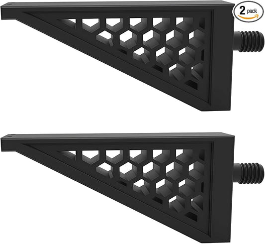 Storage Shed Shelf Brackets Compatible with Suncast,for Hanging Storage Shelves Organizer Accessories,for Garage & Outdoor Organization,Brackets Only (2)