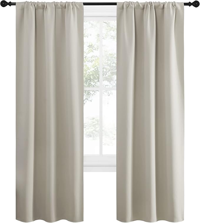 NICETOWN Blackout Curtains for Living Curtains, Room Darkening Window Curtain