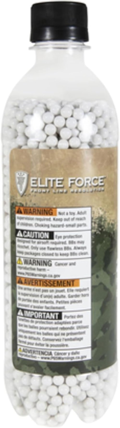 Elite Force Premium Airsoft BBs - 6mm .25 Gram - 2700 Count for Precision Shooting