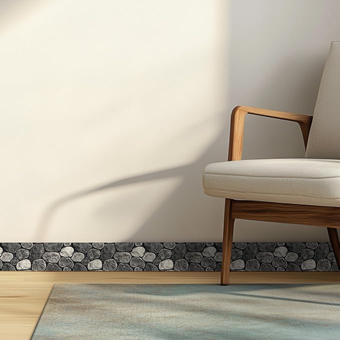 HOMETITUTE Wallpaper Border Peel and Stick Decorative Wall Trim Self Adhesive