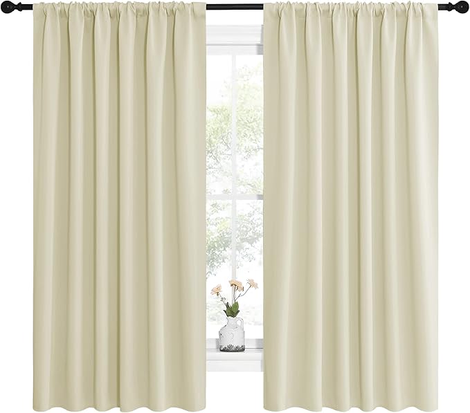 NICETOWN Blackout Curtains for Bedroom, Home Decorations Thermal Insulated