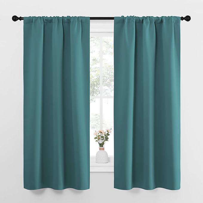 NICETOWN Bedroom Curtains, Three Pass Microfiber Noise Reducing Thermal