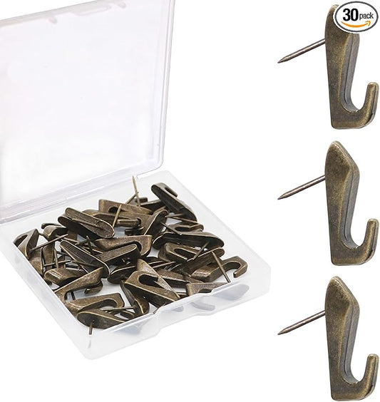 Push Pin Picture Hooks, Push Pin Hangers, Decorative Push Pins