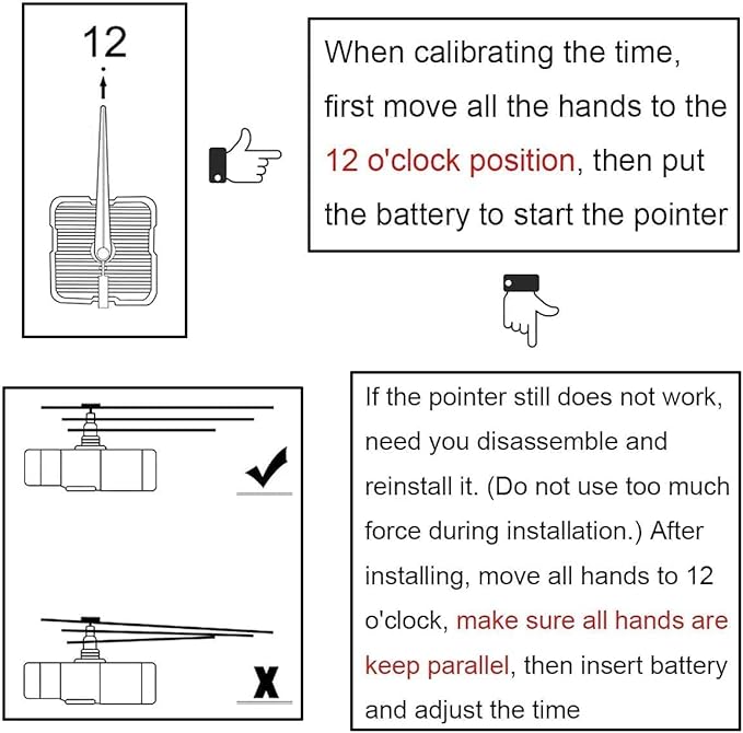 ArtSocket Wooden Wall Clock Silent Non-Ticking, Battery Operated