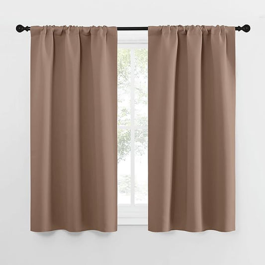 NICETOWN RV Blackout Curtains for Camper Windows, Window Treatment Thermal
