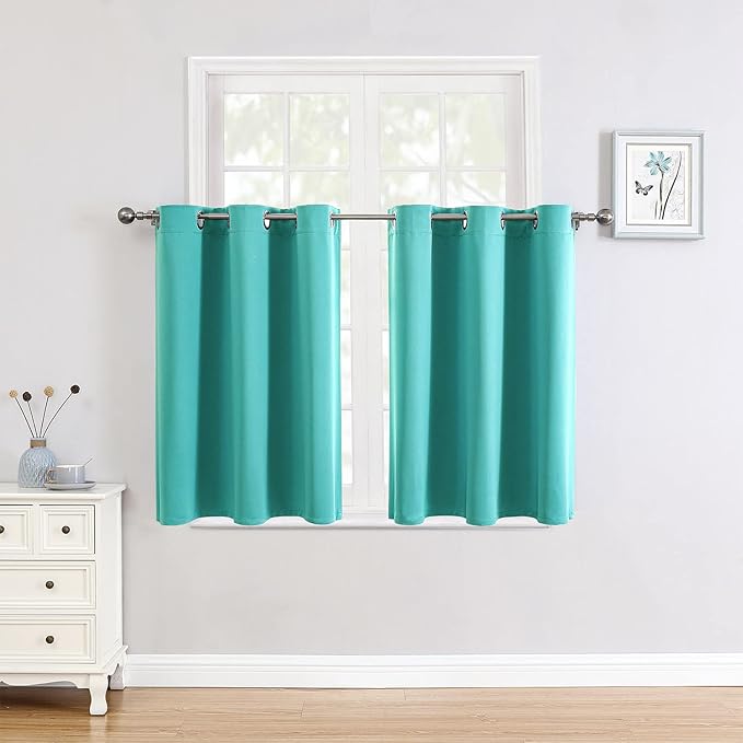 ChrisDowa Small Window Curtains