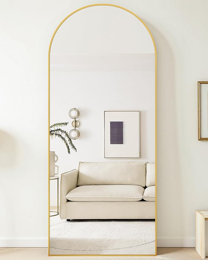 Suidia 58"x21" Arched Full Length Mirror